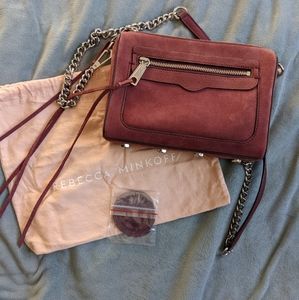 Rebecca Minkoff Avery Crossbody Bag in Bordeaux